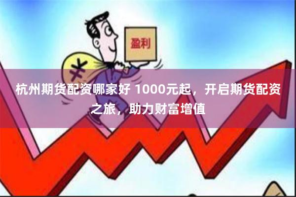 杭州期货配资哪家好 1000元起，开启期货配资之旅，助力财富增值